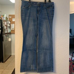 Loft boot cut jeans